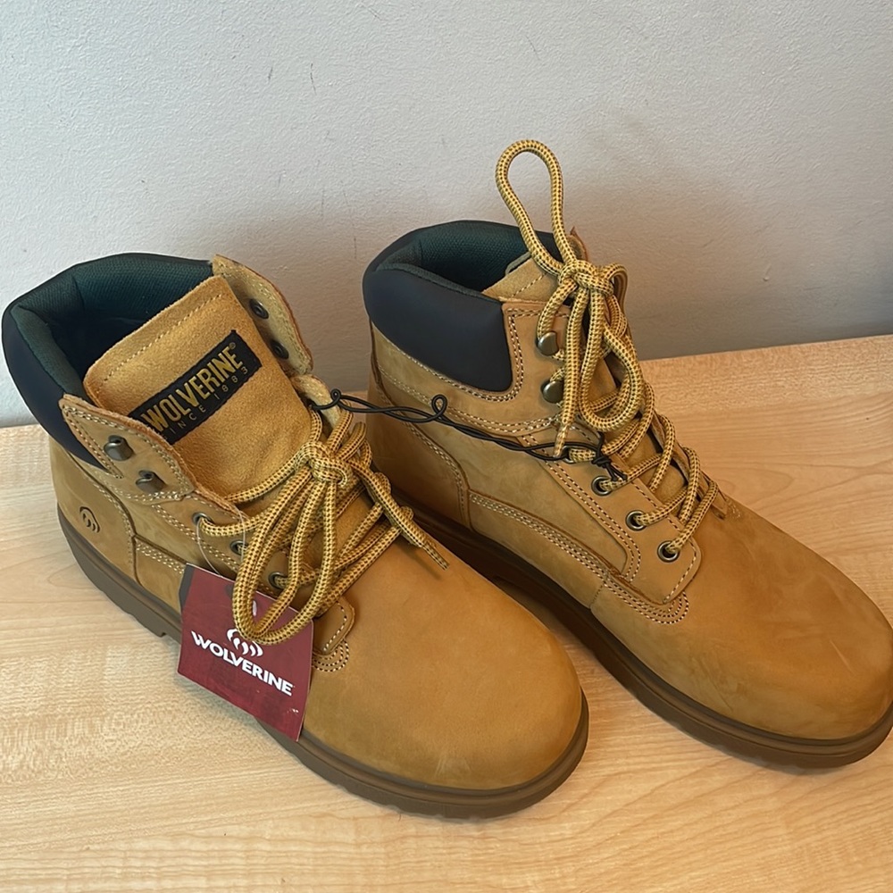 Wolverine 6" Wheat Slip and Oil Resistant Work Boots